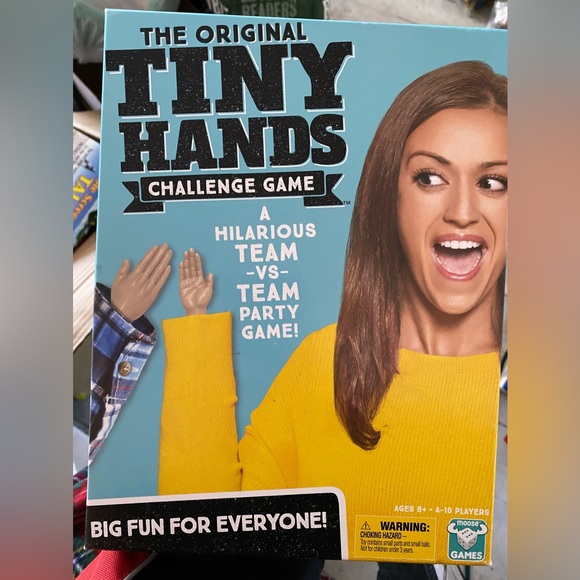 THE ORIGINAL TINY HANDS CHALLENGE BOARD GAME COMPLETE - Picture 2 of 6
